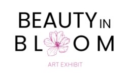 Beauty in Bloom Art Exhibit logo